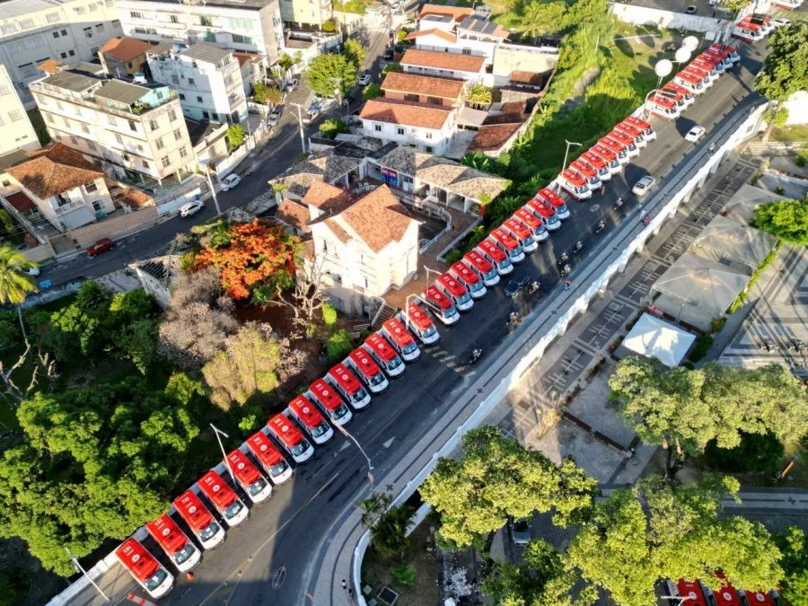 Bahia recebe mais 80 ambulâncias do SAMU para cobertura em 73 cidades